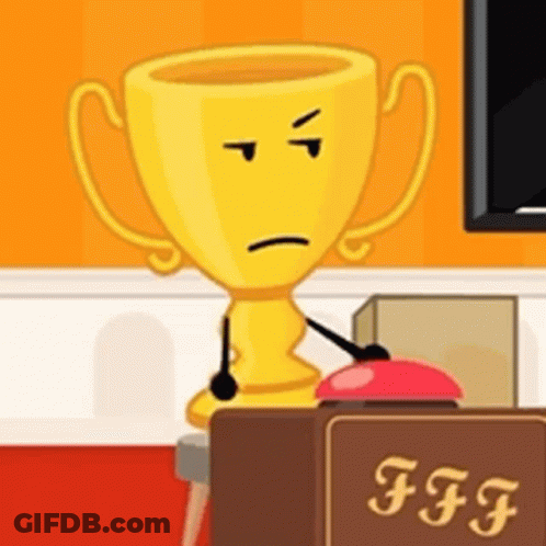 Angry Face Trophy GIF