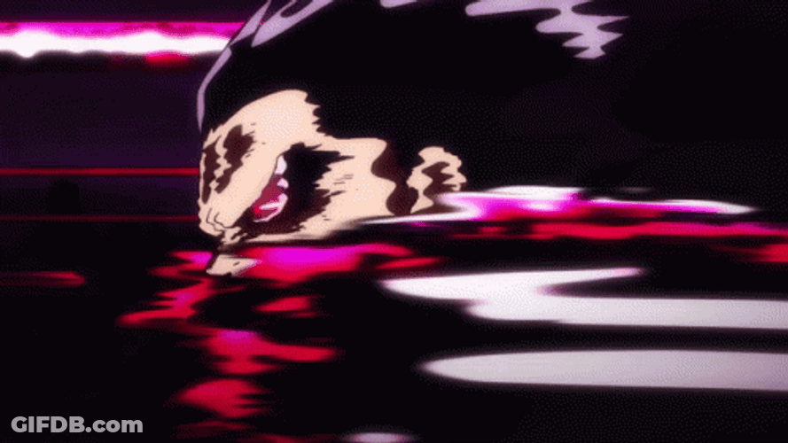 Angry Glitching Luffy Gear 4 GIF