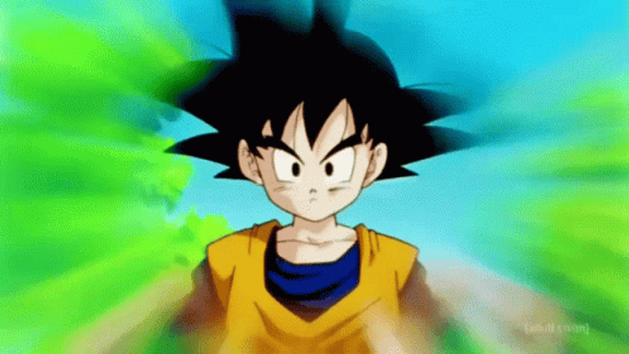 Angry Goten Super Saiyan GIF