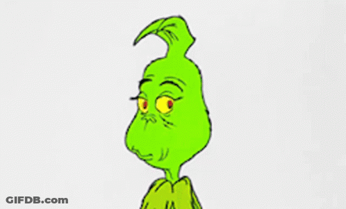 Angry Grinch Face GIF