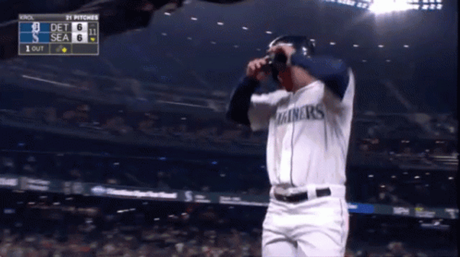 Angry Guy There's No Crying In Baseball GIF