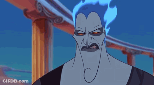 Angry Hades From Hercules GIF