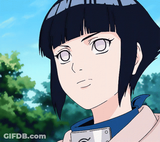 Angry Hinata Hyuga GIF