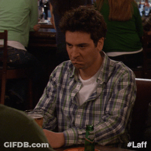 Angry How I Met Your Mother Pouting GIF