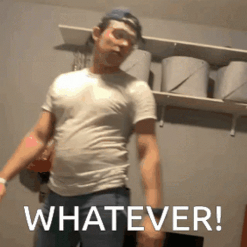 Angry Husband Whatever GIF