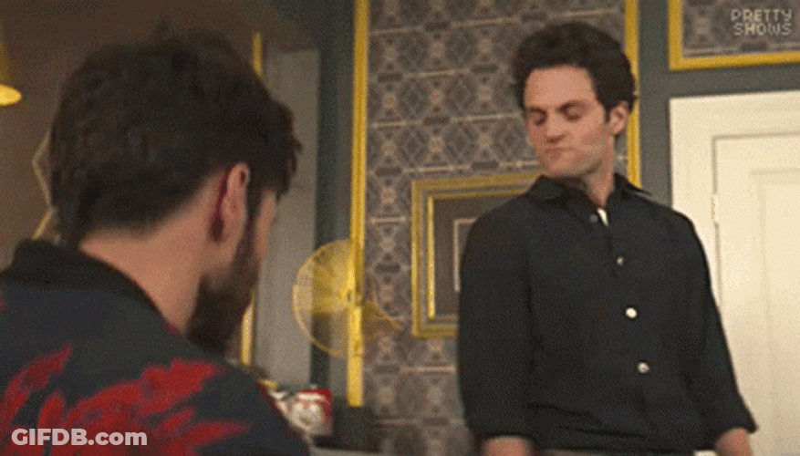 Angry Joe Goldberg Didnt Sign Up For This GIF