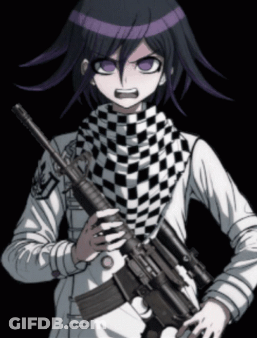 Angry Kokichi GIF