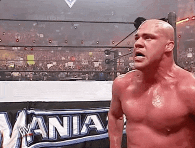 Angry Kurt Angle Yelling Meme GIF