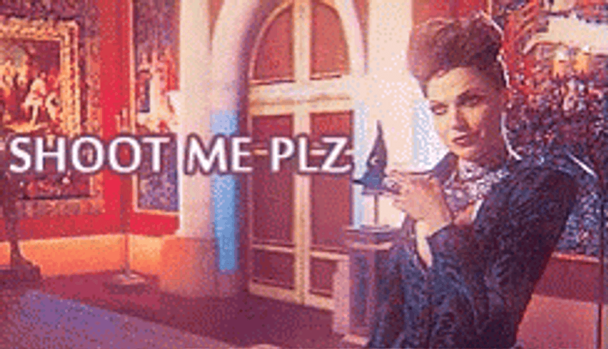 Angry Lana Shoot Me Plz GIF