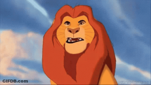 Angry Lion King Lion GIF