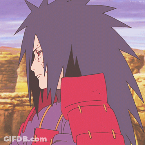 Angry Madara Uchiha Speaking GIF