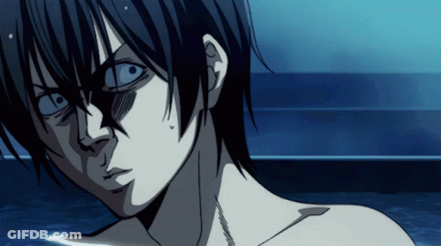 Angry Man Close Up GIF