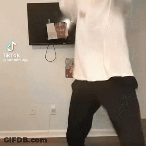 Angry Man Destroying Credit Card GIF