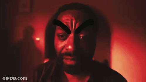 Angry Man Saying I Hate It In Here GIF