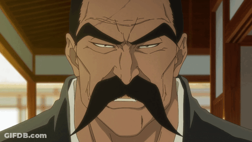 Angry Man With Mustache GIF