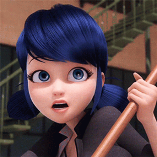 Angry Marinette Piercing Gaze GIF