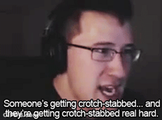 Angry Markiplier Lip Bite GIF