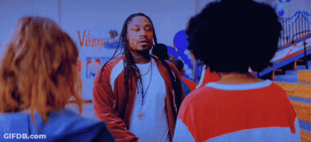 Angry Marshawn Lynch GIF