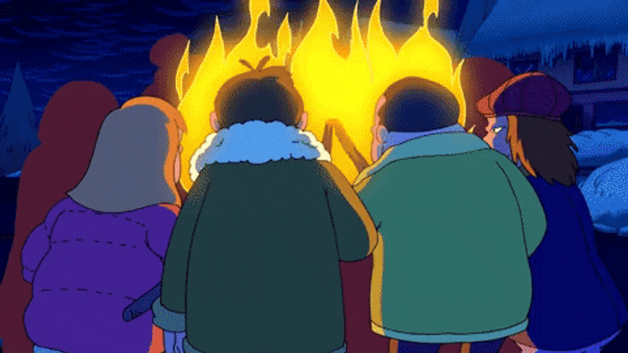 Angry Mob Attacking The Great North Series GIF