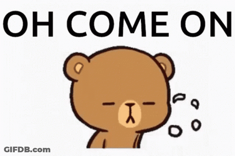 Angry Mocha Oh Come On GIF