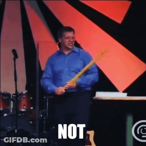 Angry Musician Not Today Satan GIF