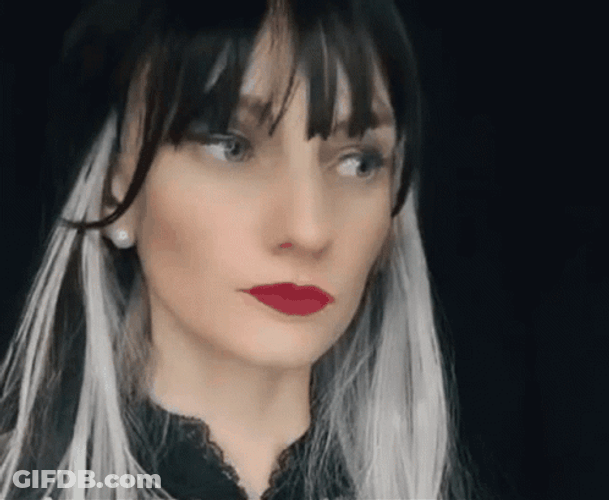 Angry Narcissa Malfoy Staring GIF