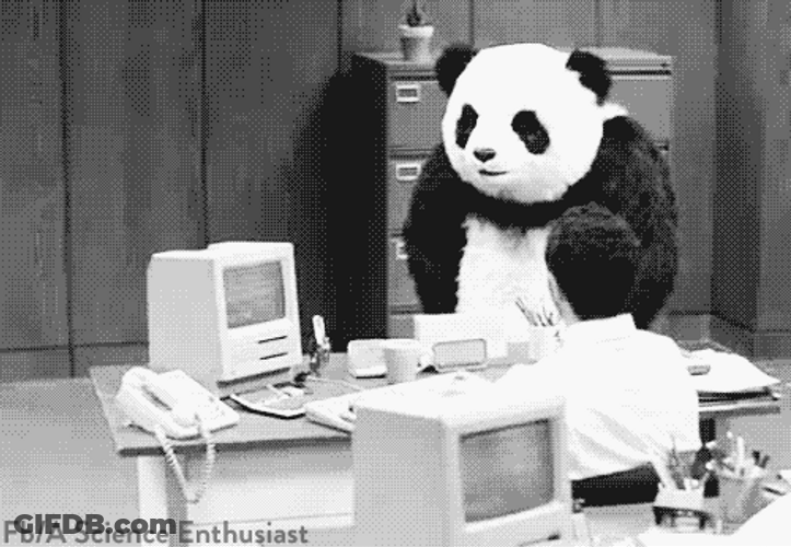 Angry Panda Vaccines Cause Autism GIF