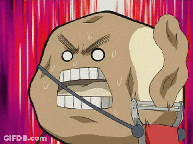 Angry Potato GIF