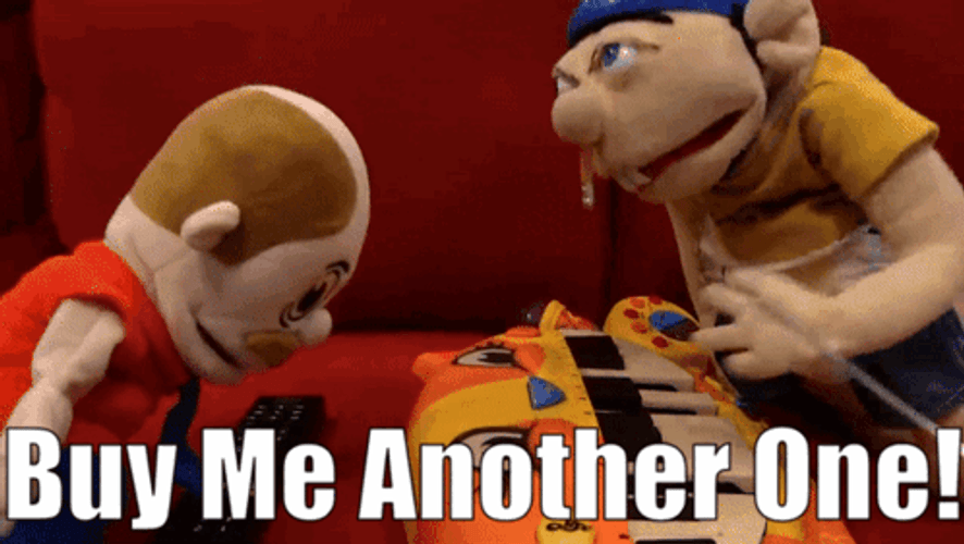 Angry Puppet Buy Me Anotha One GIF