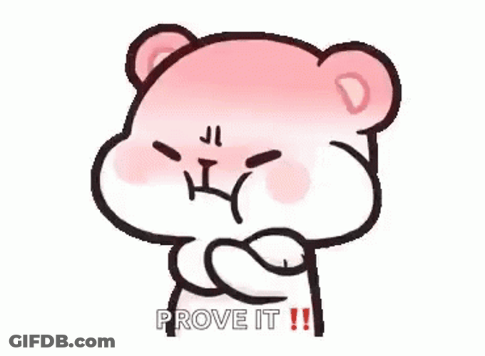 Angry Quby Prove It GIF
