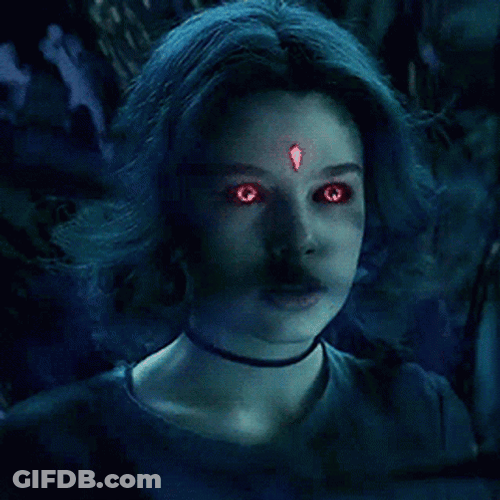 Angry Raven Teen Titans GIF