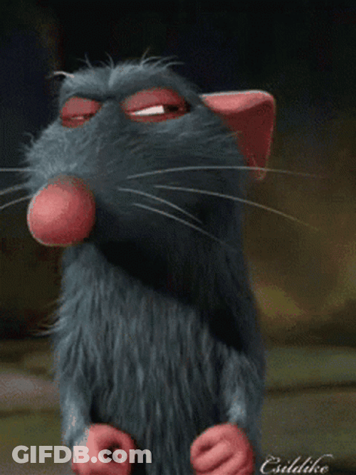 Angry Remy Look Ratatouille GIF