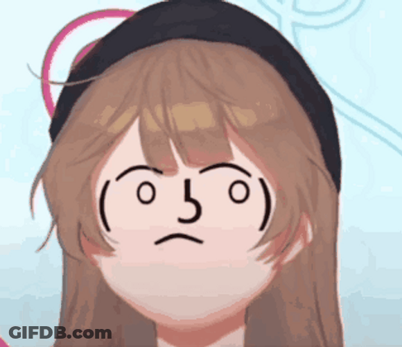 Angry Sad Lenny Face GIF