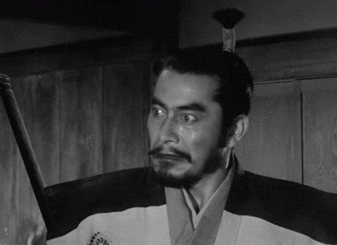 Angry Samurai Man GIF