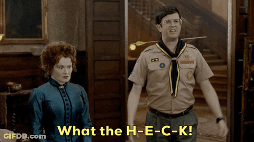 Angry Scout Boy What The GIF