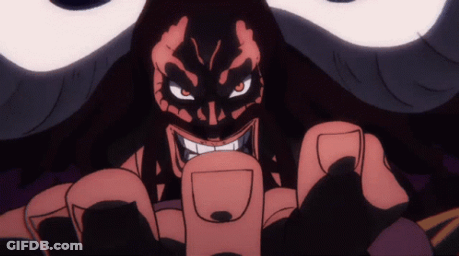 Angry Scream Kaido GIF