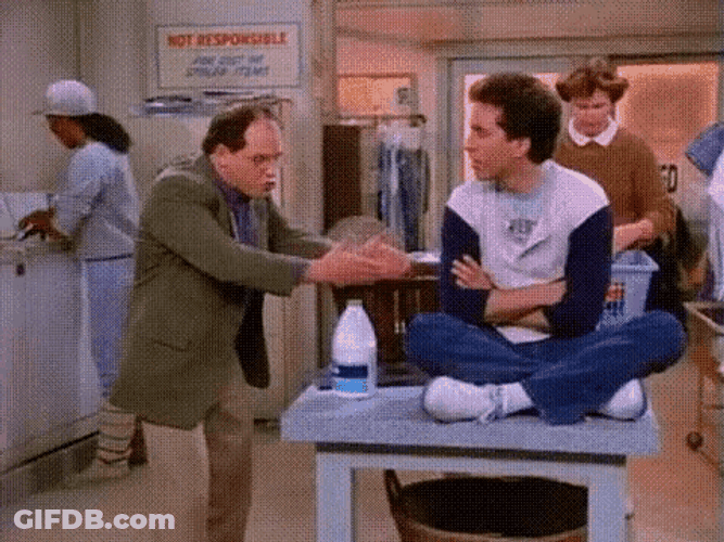 Angry Seinfeld Constanza GIF