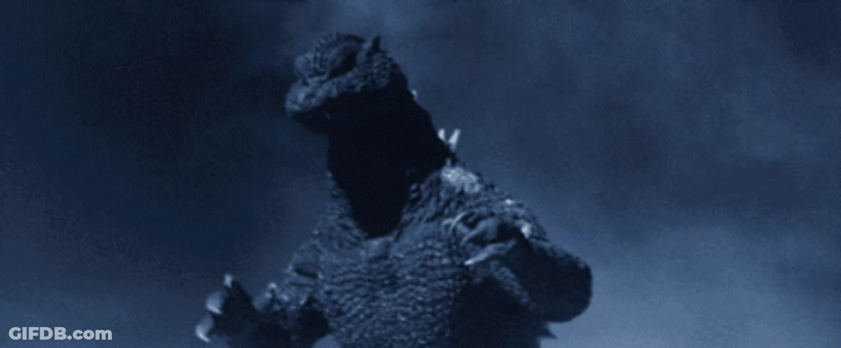 Angry Shin Godzilla Snarling GIF