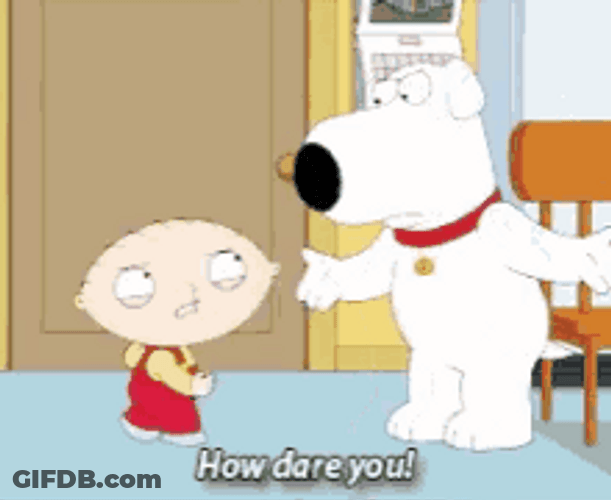 Angry Stewie Wheres My Money Family Slap Brian GIF
