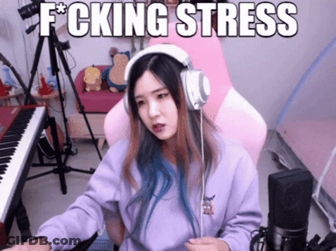 Angry Stress HAchubby Streamer GIF