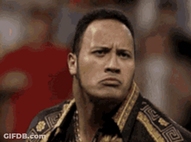 Angry The Rock Eyebrow GIF
