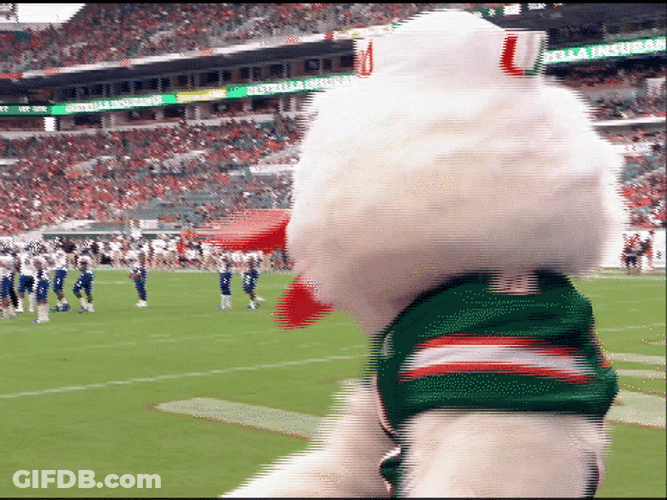 Angry The U Mascot GIF