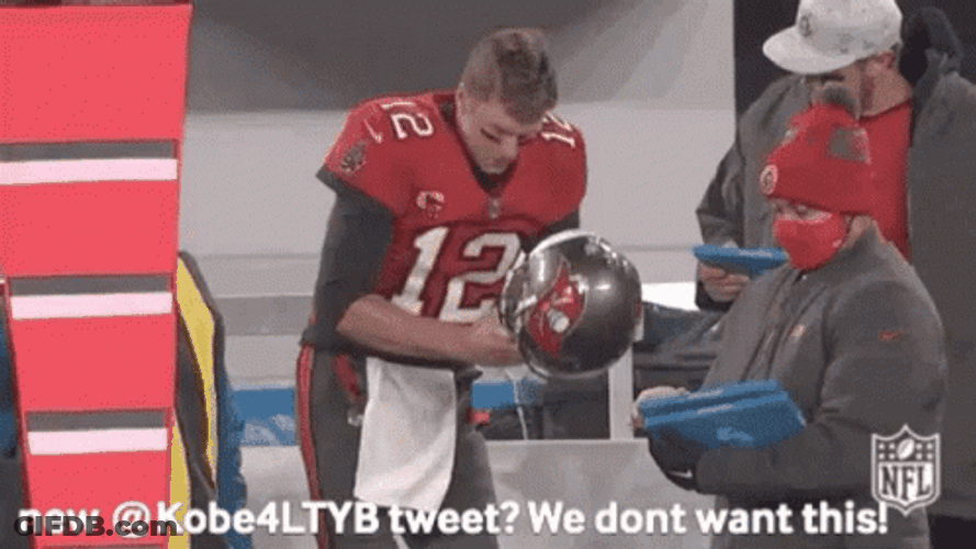 Angry Tom Brady Lets Go Calm GIF
