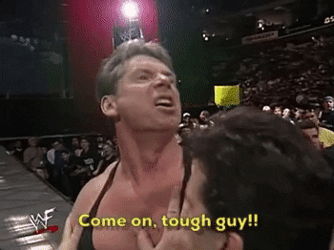 Angry Vince Mcmahon Walk Away Provoking GIF