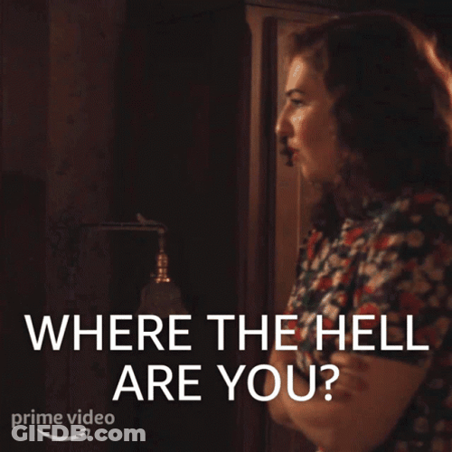 Angry Where Are You GIF