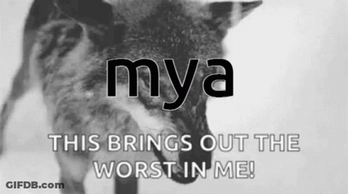 Angry White Stuffed Animal GIF