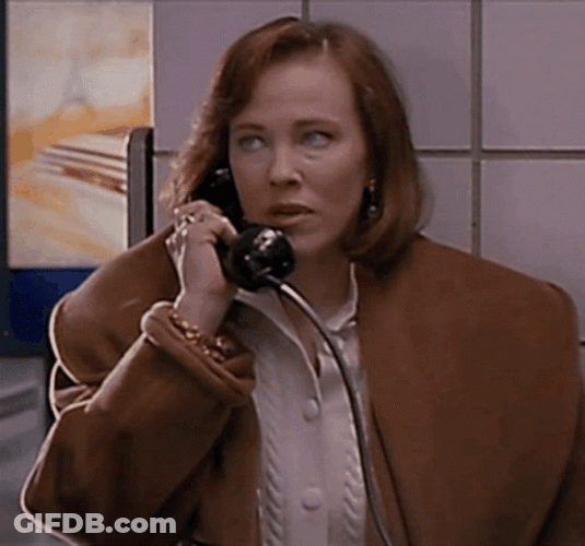 Angry Woman Making Phone Call GIF