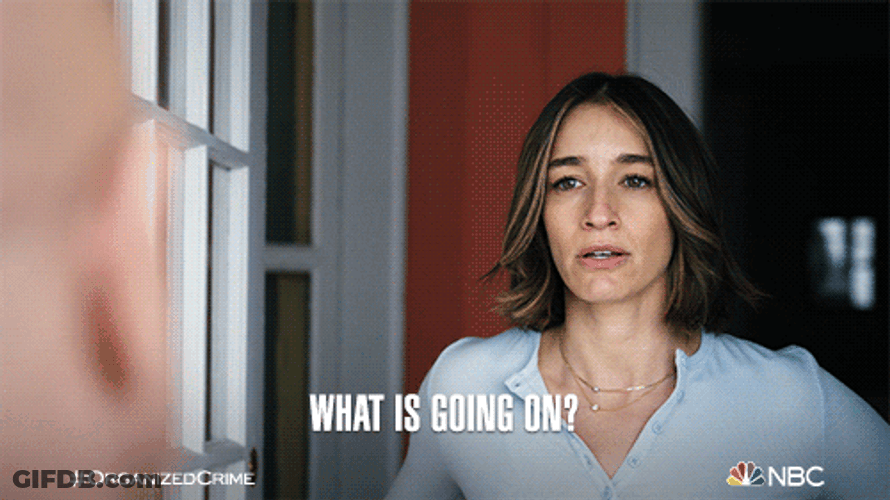Angry Woman Whats Going On GIF