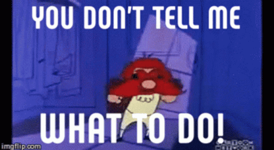 Angry Yosemite Sam While Jumping GIF
