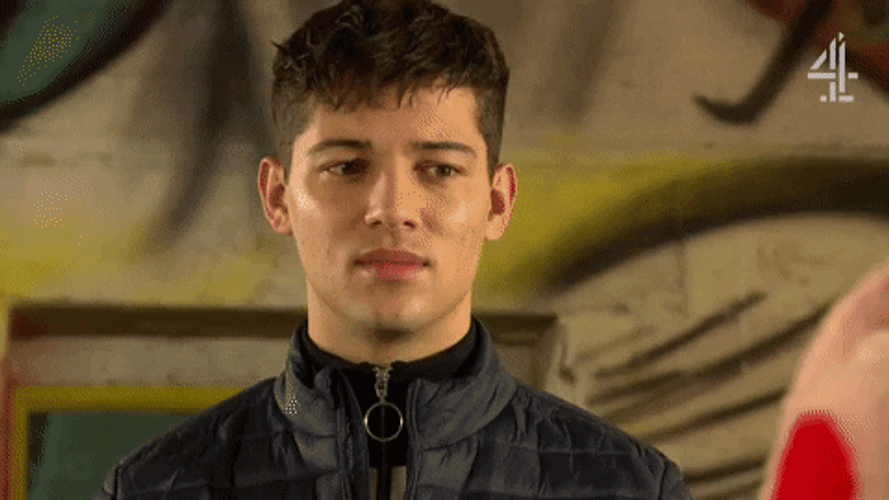 Angry Young Man Walk Off GIF